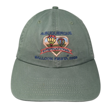 Albuquerque International Balloon Fiesta 2008 Baseball Cap Green OS Fahrenheit