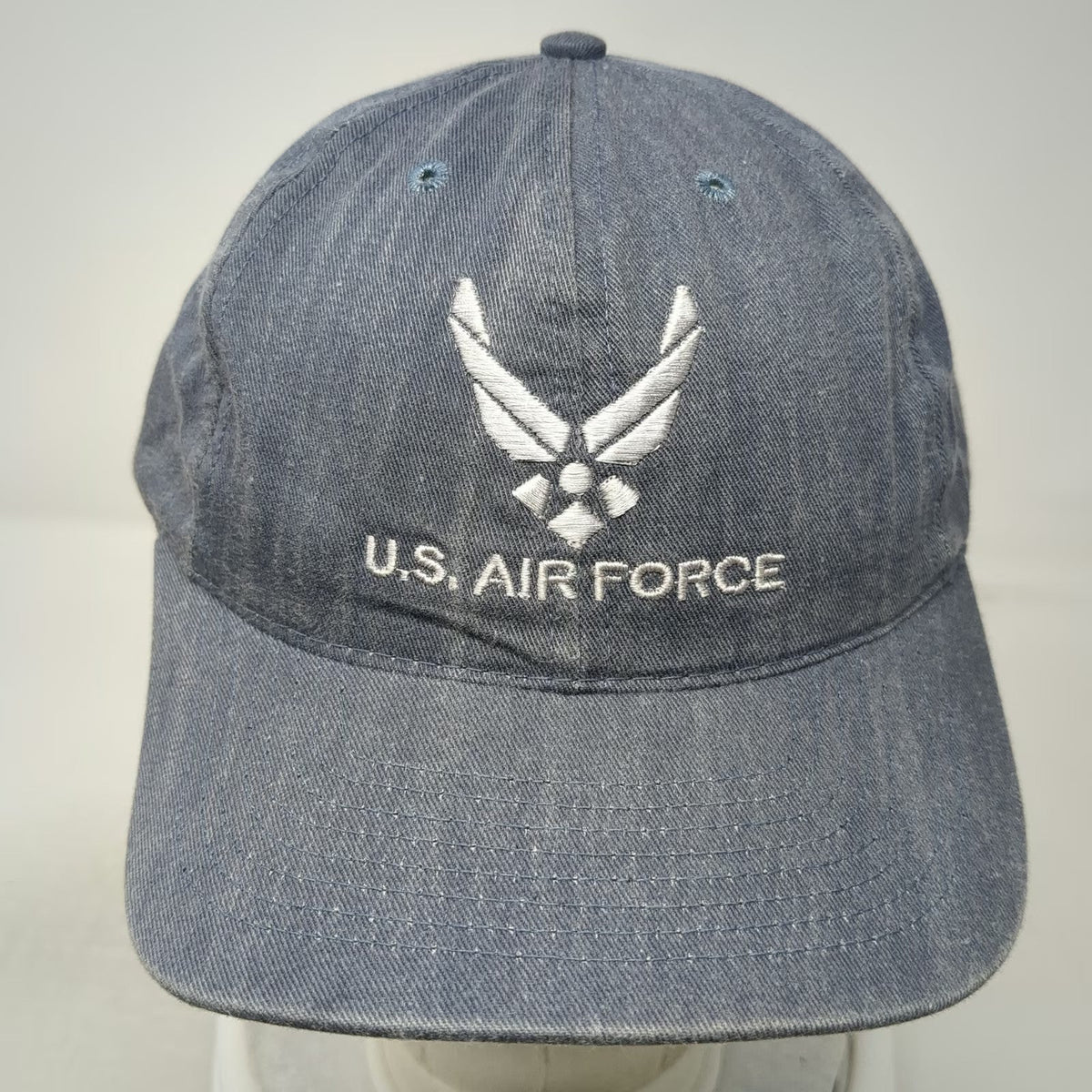 US Air Force Baseball Cap Blue One Size No One Comes Close Slideback Cotton Hat