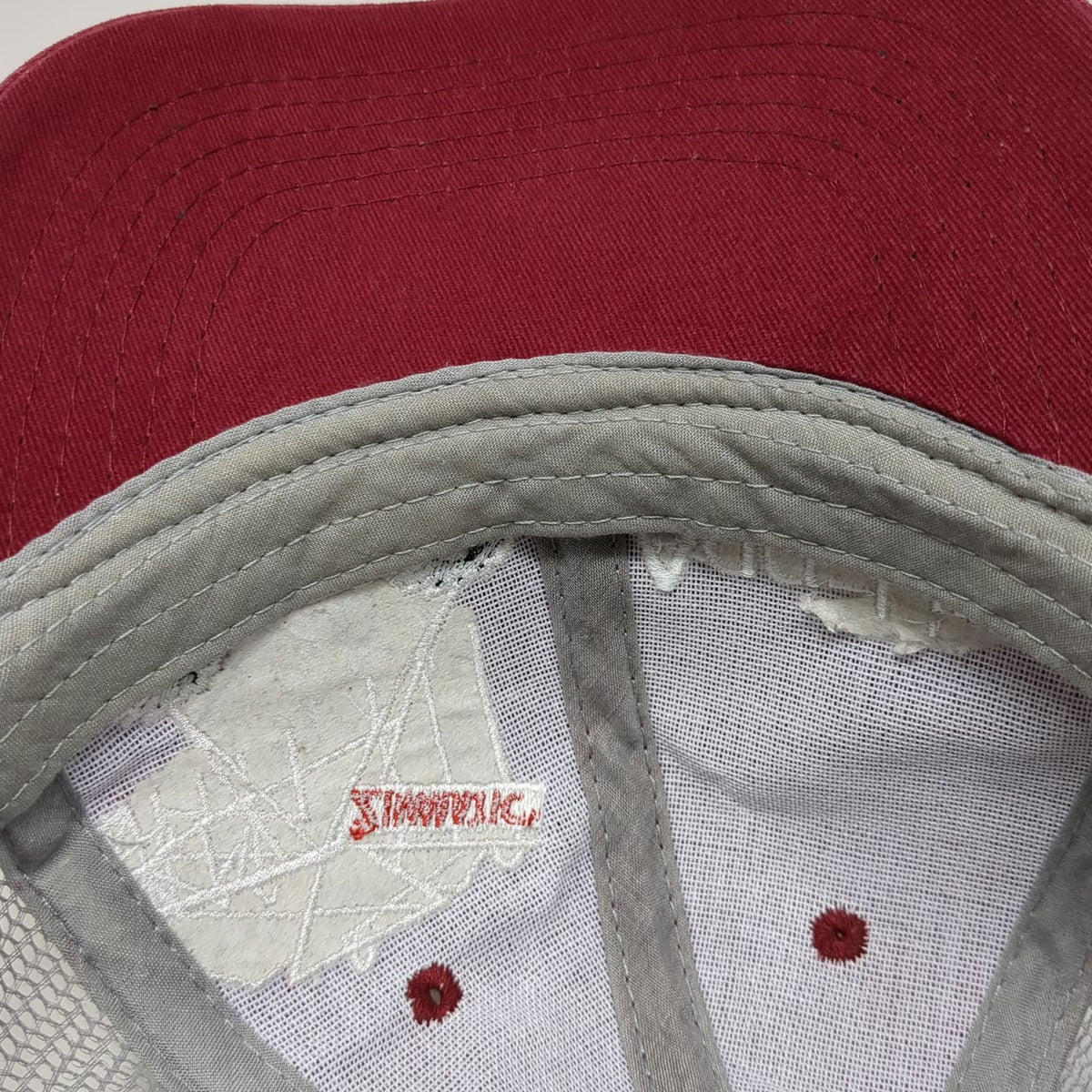 360 Apparel Baseball Cap Red Gray One Size Mesh Back Zimmatic Irrigation Hat