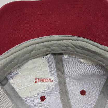360 Apparel Baseball Cap Red Gray One Size Mesh Back Zimmatic Irrigation Hat