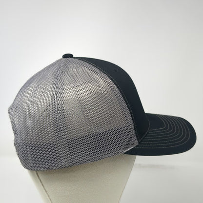Richardson Trucker Hat Black One Size Hawktech Purple Eagle Mesh Snapback