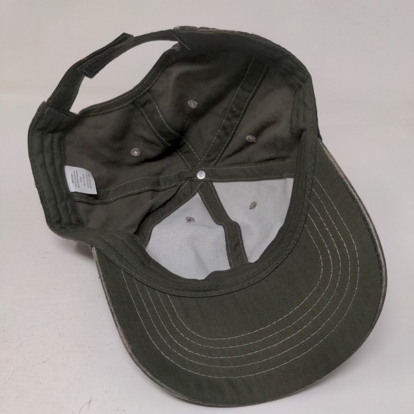 Unbranded Strapback Hat Fatigue Camouflage OSFM Adjustable Vented Holes