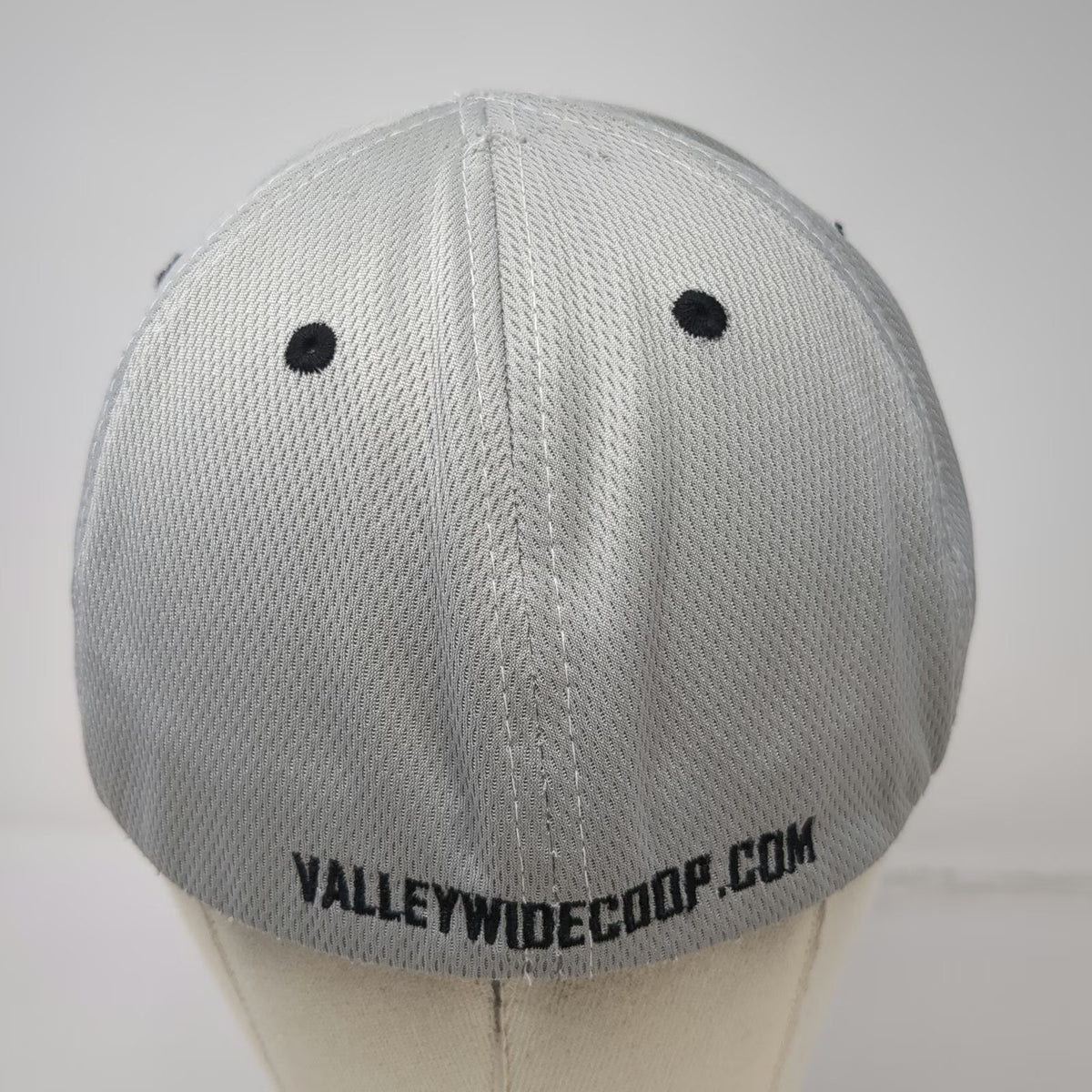 Valley Country Store Mountain Logo Gray XL Baseball Cap Fitted Polyester Hat