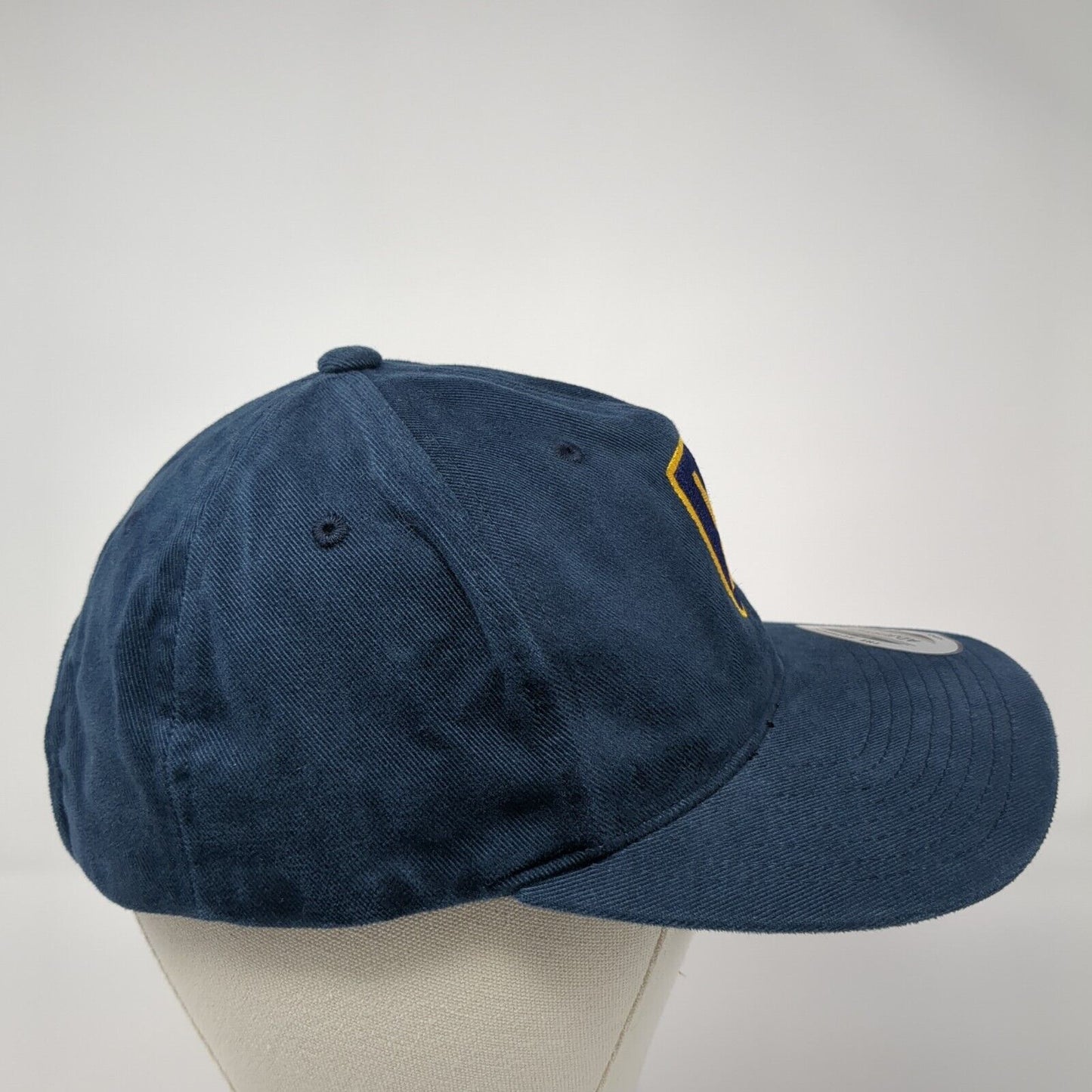 IDP Idaho Strapback Hat Blue One Size Adjustable Embroidered Yupoong