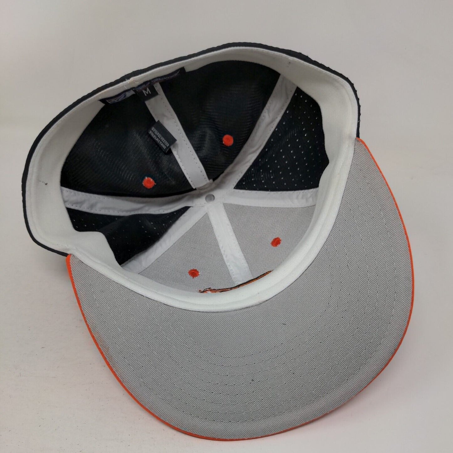 The Game Pro Fitted Hat Multicolor O Lion Logo Size M Polyester Blend