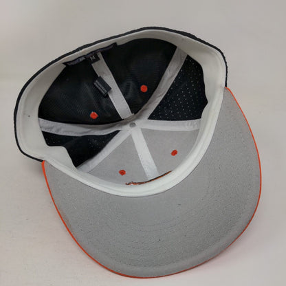 The Game Pro Fitted Hat Multicolor O Lion Logo Size M Polyester Blend