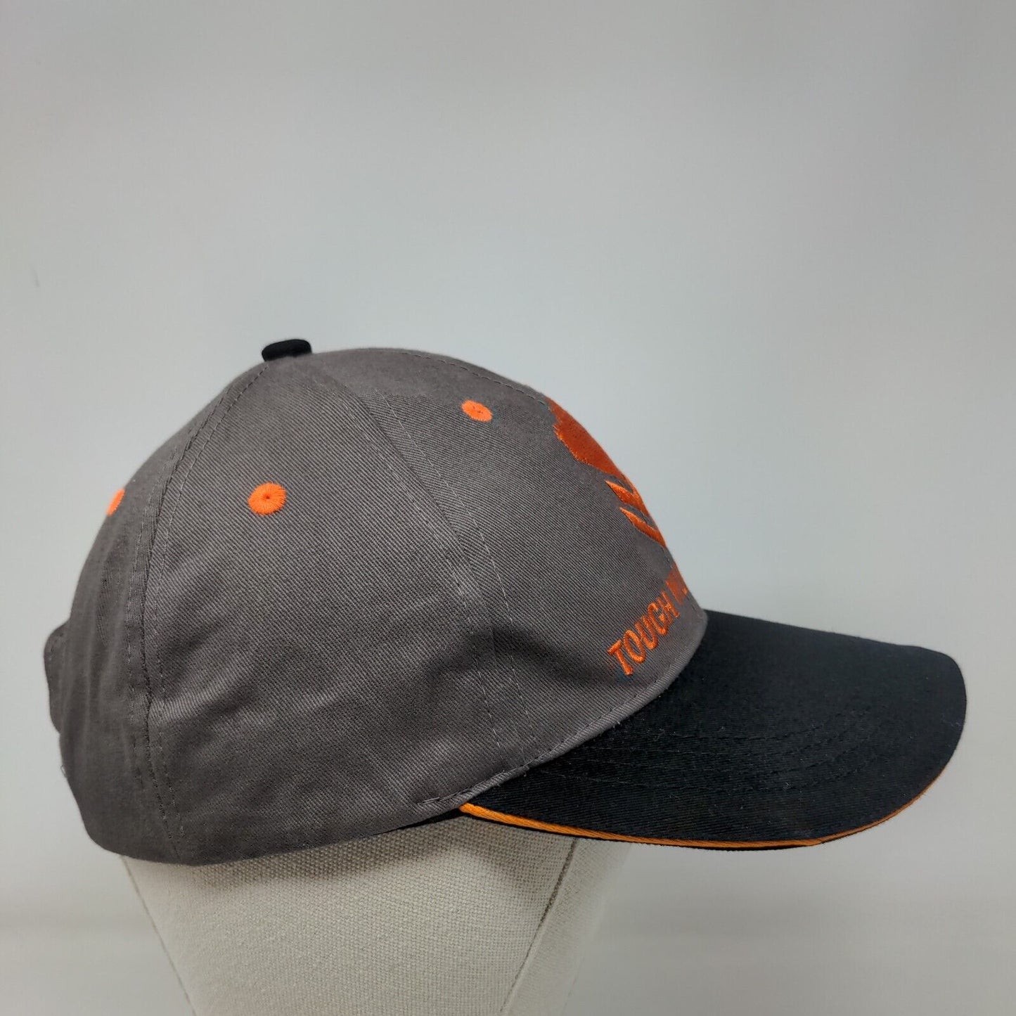 Tough Mudder MVP Snapback Hat Gray One Size Embroidered Adjustable