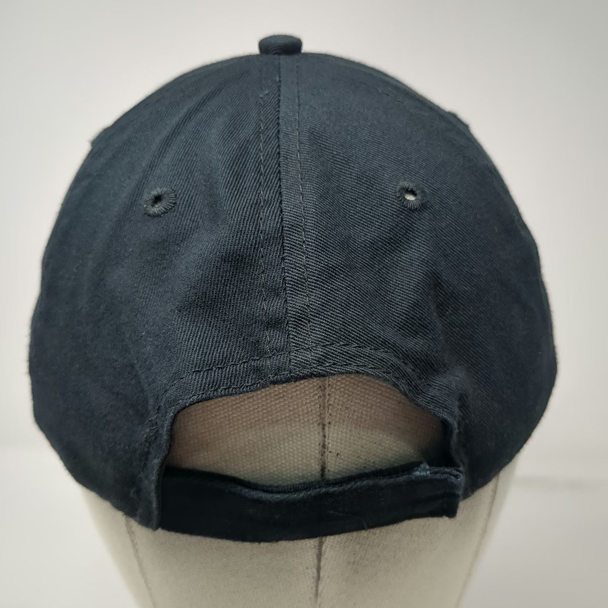 Port & Company Black One Size Baseball Cap Hat Arctic Circle Logo Strapback Blue
