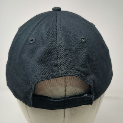 Port & Company Black One Size Baseball Cap Hat Arctic Circle Logo Strapback Blue