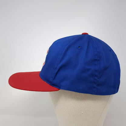 Chicago Cubs MLB G.C.C. Baseball Cap Blue Red One Size Snapback Contrast Brim