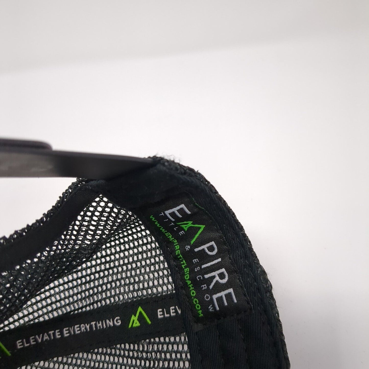 Empire Title & Escrow Snapback Mesh Back Trucker Hat Black One Size