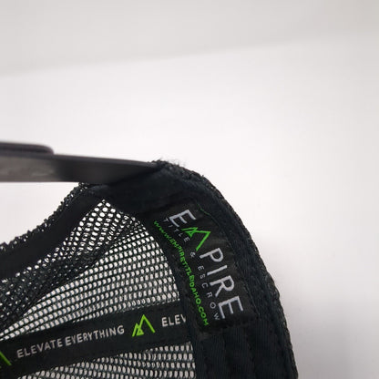 Empire Title & Escrow Snapback Mesh Back Trucker Hat Black One Size