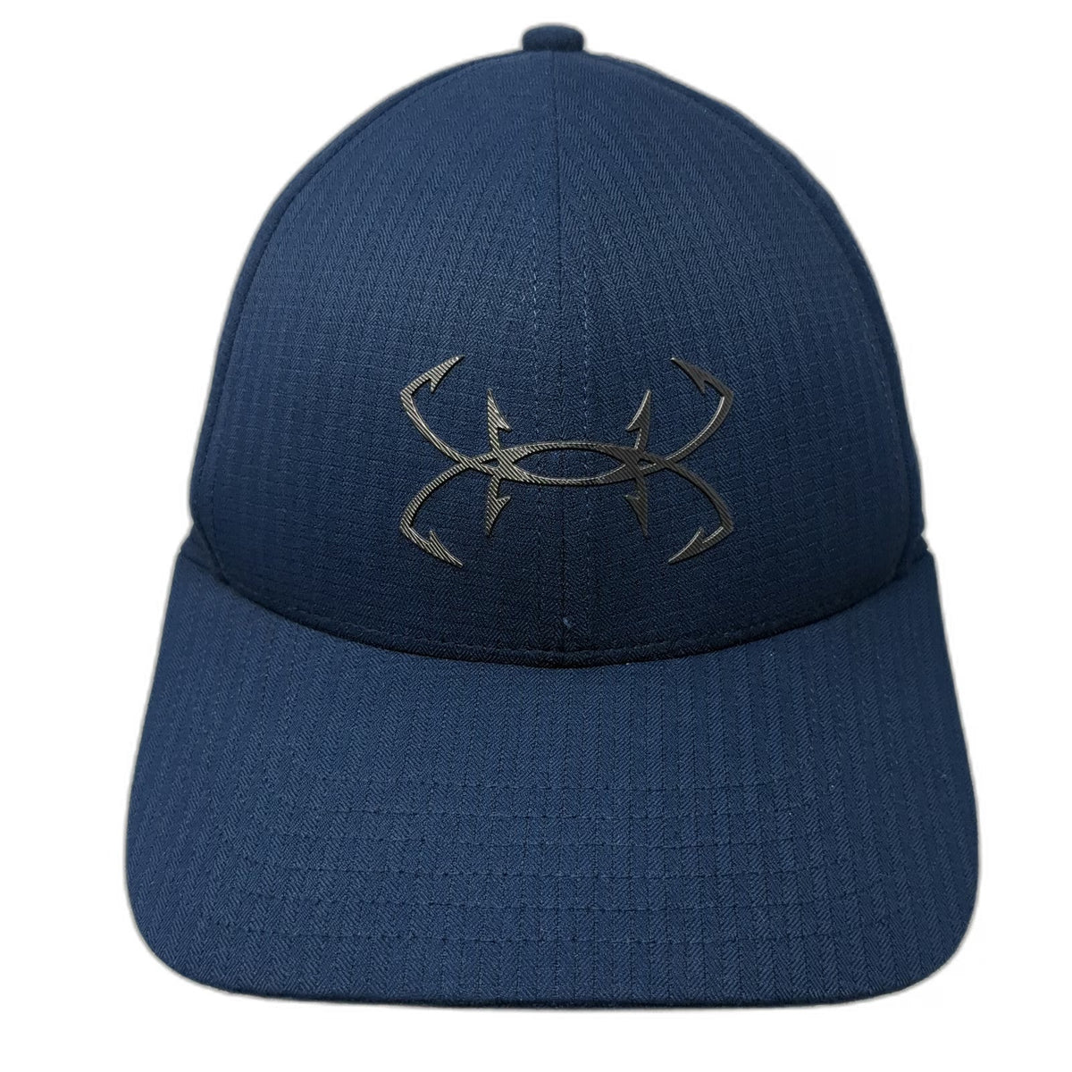 Under Armour Baseball Cap Blue One Size Fish Hooks Logo Strapback Hat Armourvent