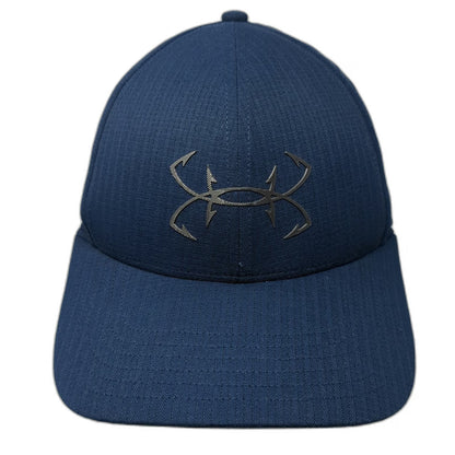 Under Armour Baseball Cap Blue One Size Fish Hooks Logo Strapback Hat Armourvent