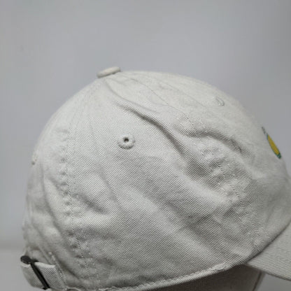 Masters Golf Slideback Hat Tan One Size Embroidered American Needle