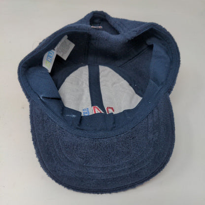 KRU Little Baby Stretchy Hat Blue Size 3-9 Months Fleece #24 Hockey