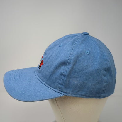Disney Blue One Size Baseball Cap Mickey Minnie Mouse Kissing Hearts Strap Hat