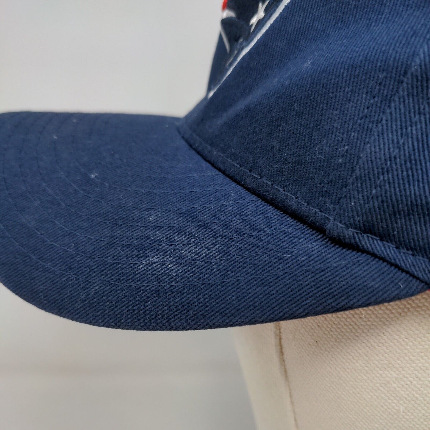 NFL Team Apparel Boy's Snapback Hat Blue OSFM Embroidered New England Patriots