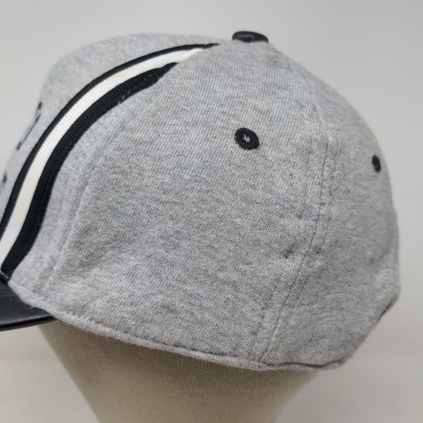 Unbranded Men's Snapbback Hat Gray Black Be Bold Be Brave Cotton Blend