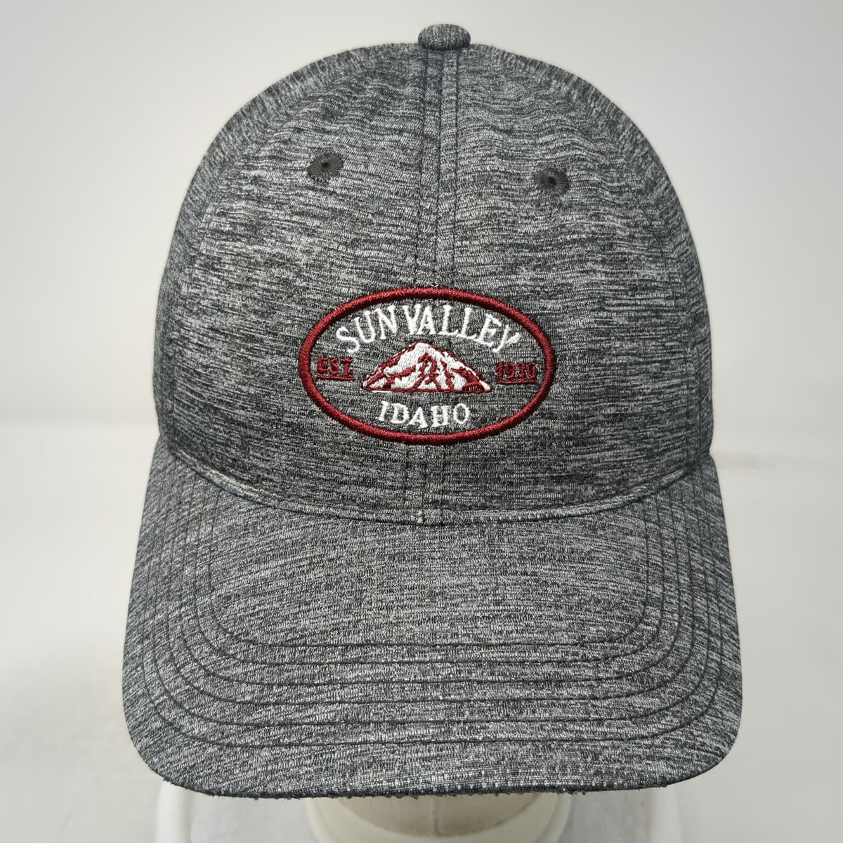 Legacy Athletic Baseball Cap Gray One Size Sun Valley Idaho Mountain Graphic Hat