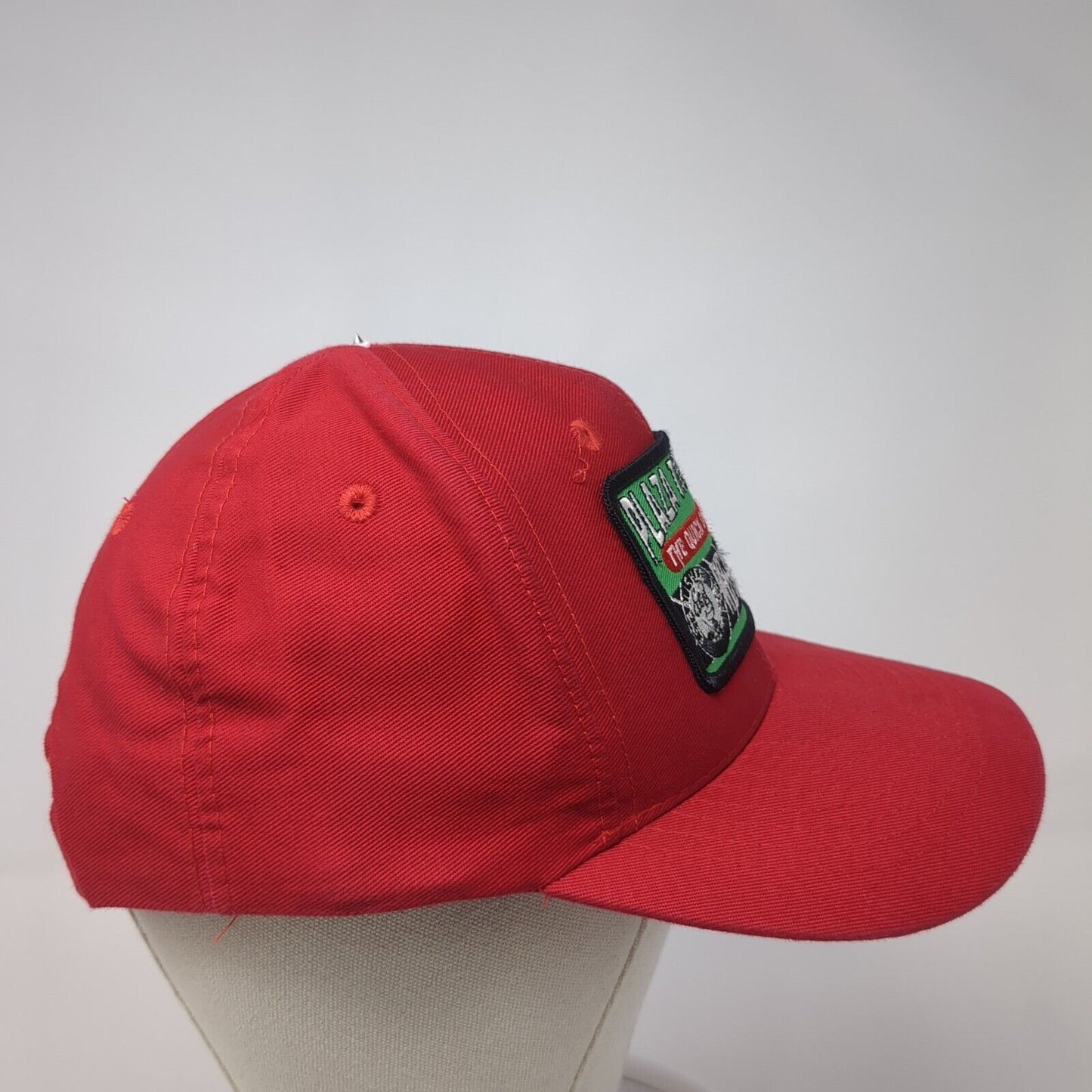 Plaza Tire Service Patch Snapback Hat Red One Size Adjustable Mohr's