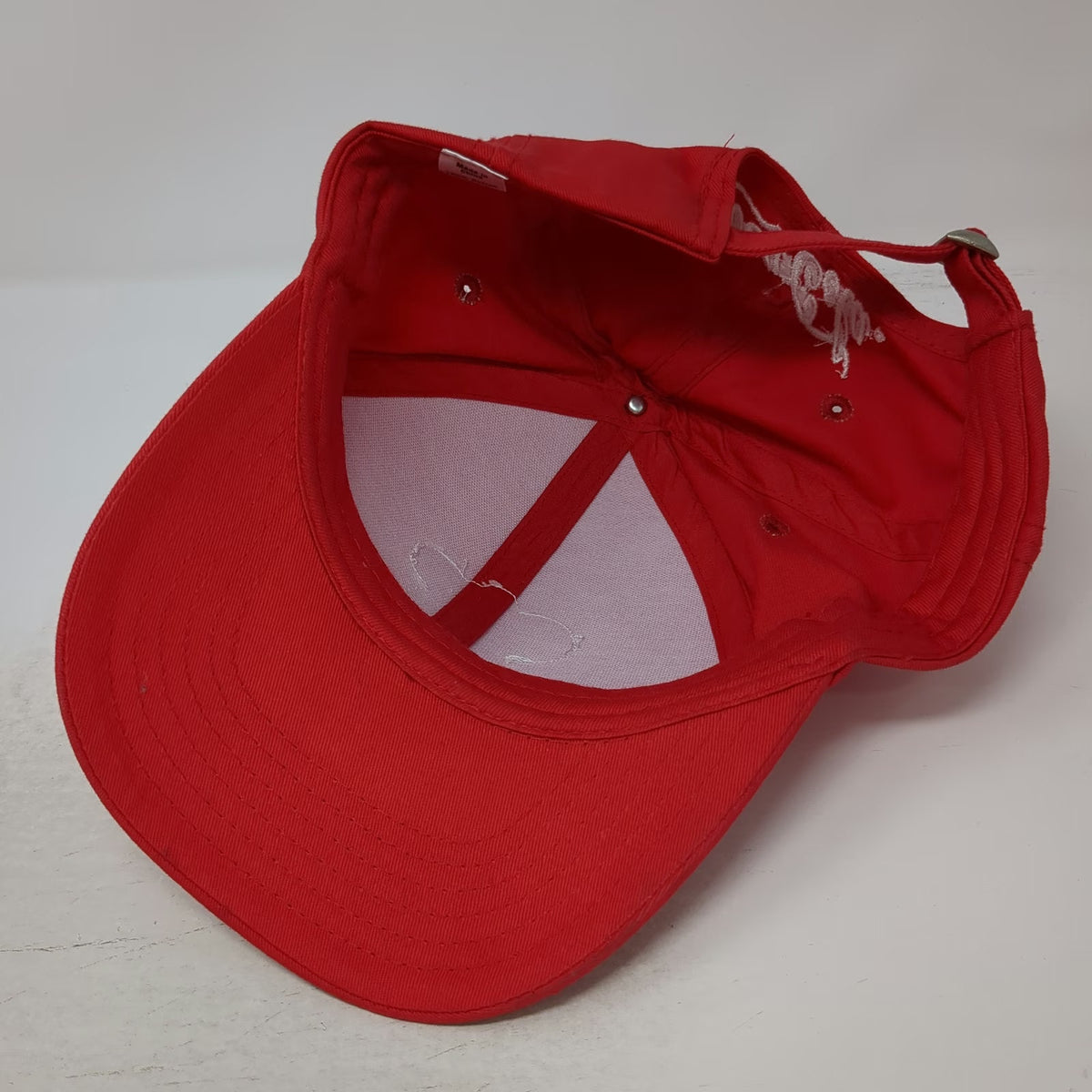 Coca-Cola Red Baseball Cap Olympics Union Jack Adjustable Cotton Hat W/Tags