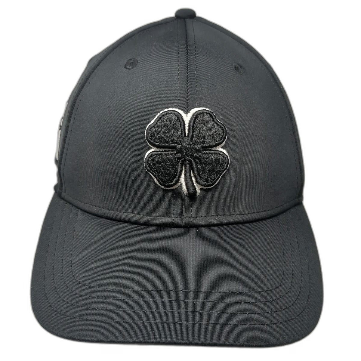 Black Clover Baseball Cap Black L/XL Fitted Stretch Ditch Witch Logo Hat