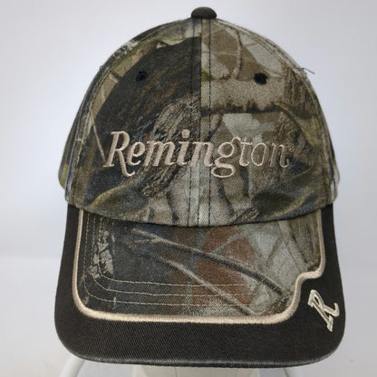 Remington Baseball Cap Brown Camo One Size Adjustable Hunting Outdoor Hat