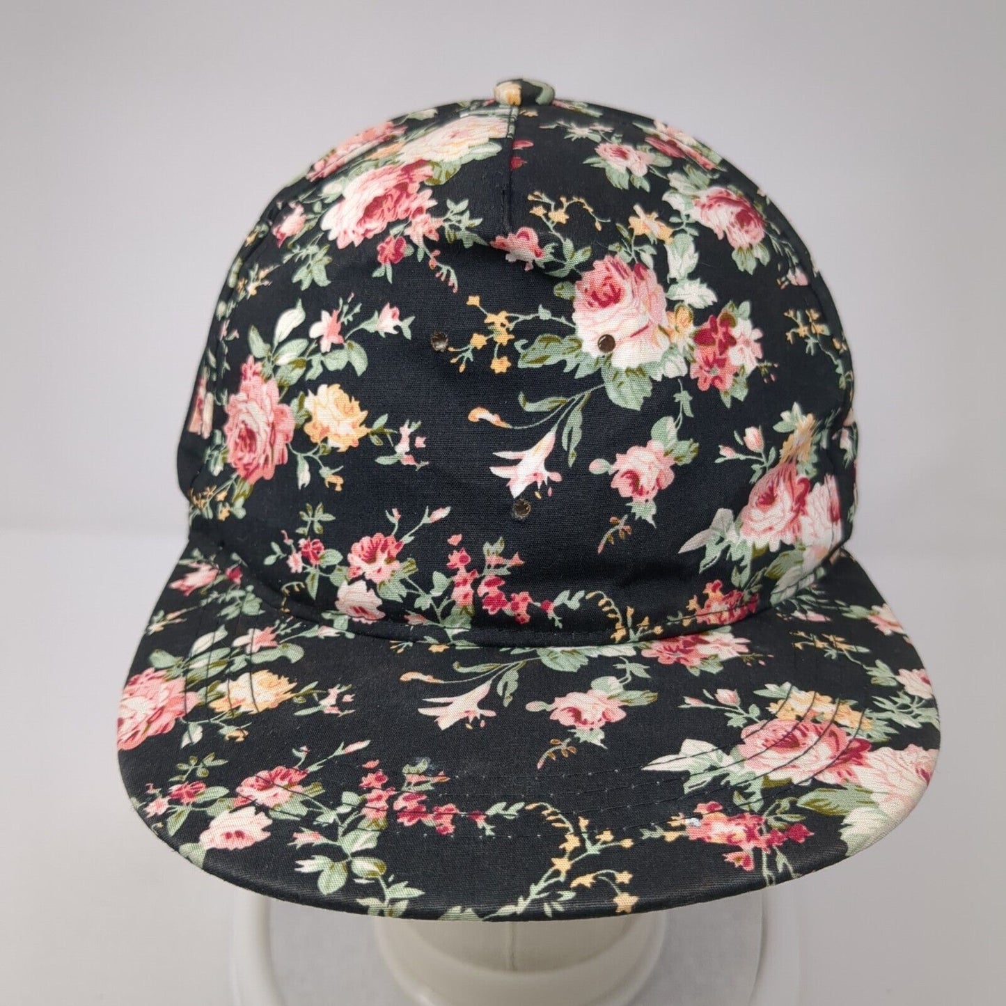 Hater Est 2012 Snapback Hat Multicolor OS Adjustable Floral Print Vented Holes