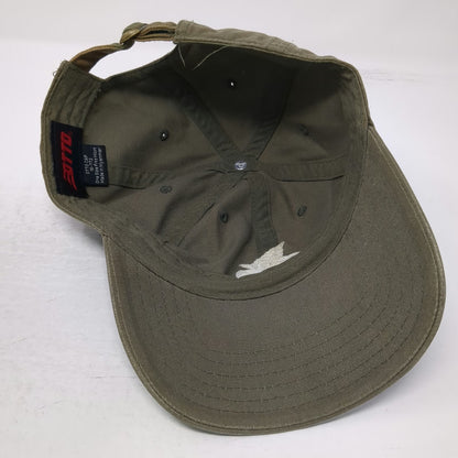 OTTO Baseball Cap Green One Size Coffee Bean Tea Leaf Cotton Slideback Logo hat