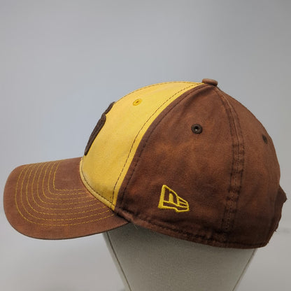 San Diego Padres MLB New Era Baseball Cap Brown One Size Snapback Hat SD Logo