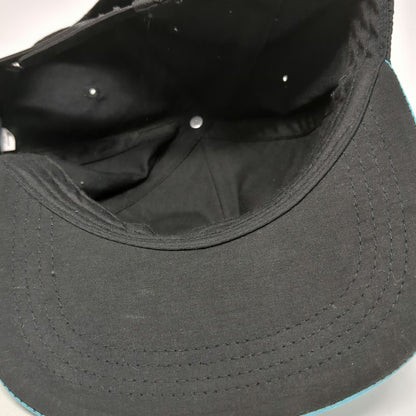 ESX 360 5 Panel Black Blue One Size Pro Gamer Esports Glitch Print Snapback Hat
