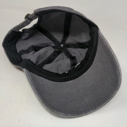 Chill Slideback Hat Gray One Size Embroidered Adjustable 6 Panel