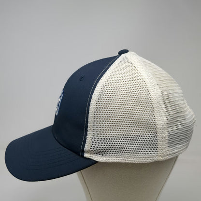 Imperial PGA TOUR Trucker Hat Blue One Size Mesh Back Golf Patch Logo Snapback