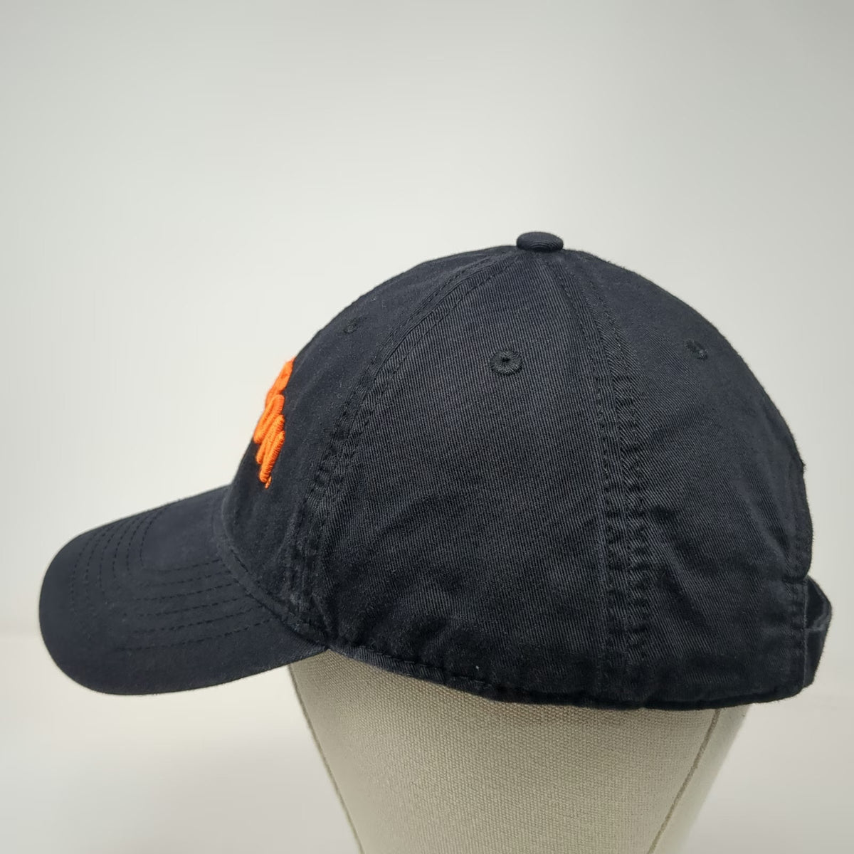 Princeton Tigers NCAA Legacy Cap Black Orange One Size Adjustable Slideback Brim
