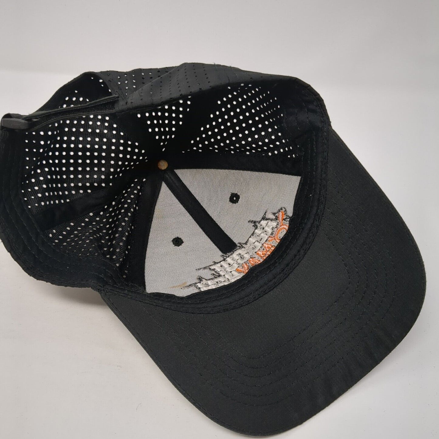 All Out Mayhem Strapback Baseball Cap Black One Size Adjustable Mesh Back
