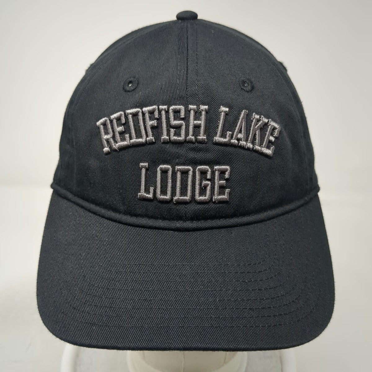 Gear For Sports Redfish Lake Lodge Hat Black One Size Baseball Cap Slideback