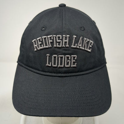 Gear For Sports Redfish Lake Lodge Hat Black One Size Baseball Cap Slideback