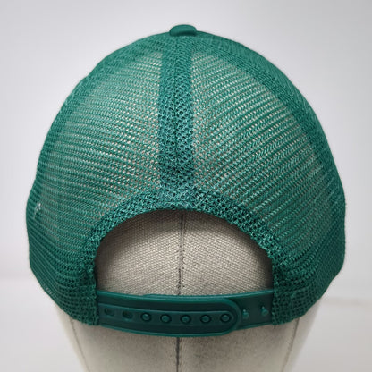 LTF Outlaw Mfg Co Trucker Hat Green One Size Mesh Snapback Rope