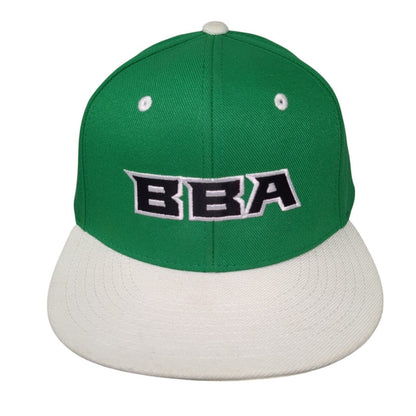 BBA Snapback Hat Multi One Size Adjustable Embroidered Colorblock