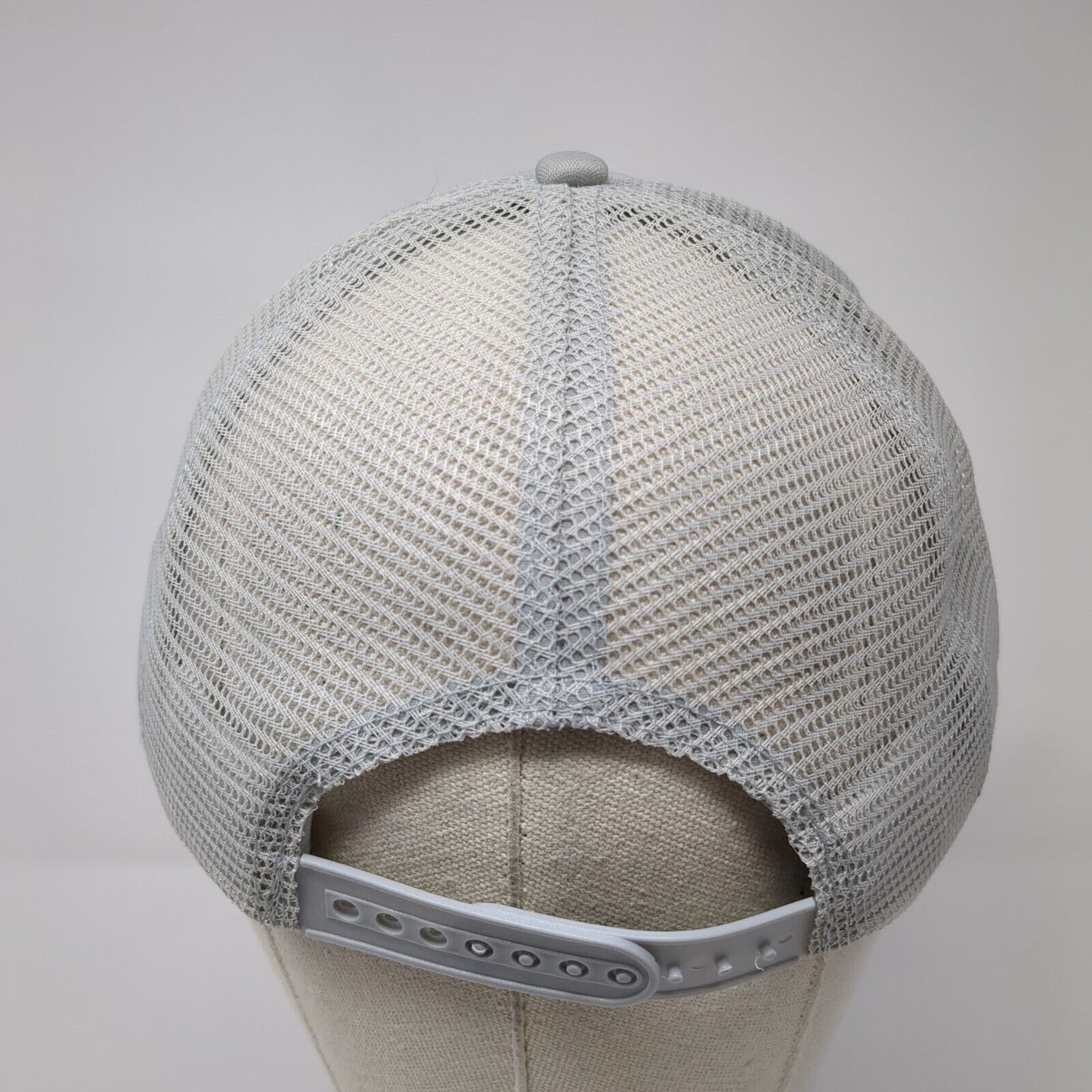 Diet Coke Snapback Mesh Back Trucker Hat Gray One Size Solid Outdoor