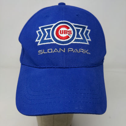 Sloan Park Men's Slideback Hat Blue Size OSFA Embroidered Chicago Cubs MLB