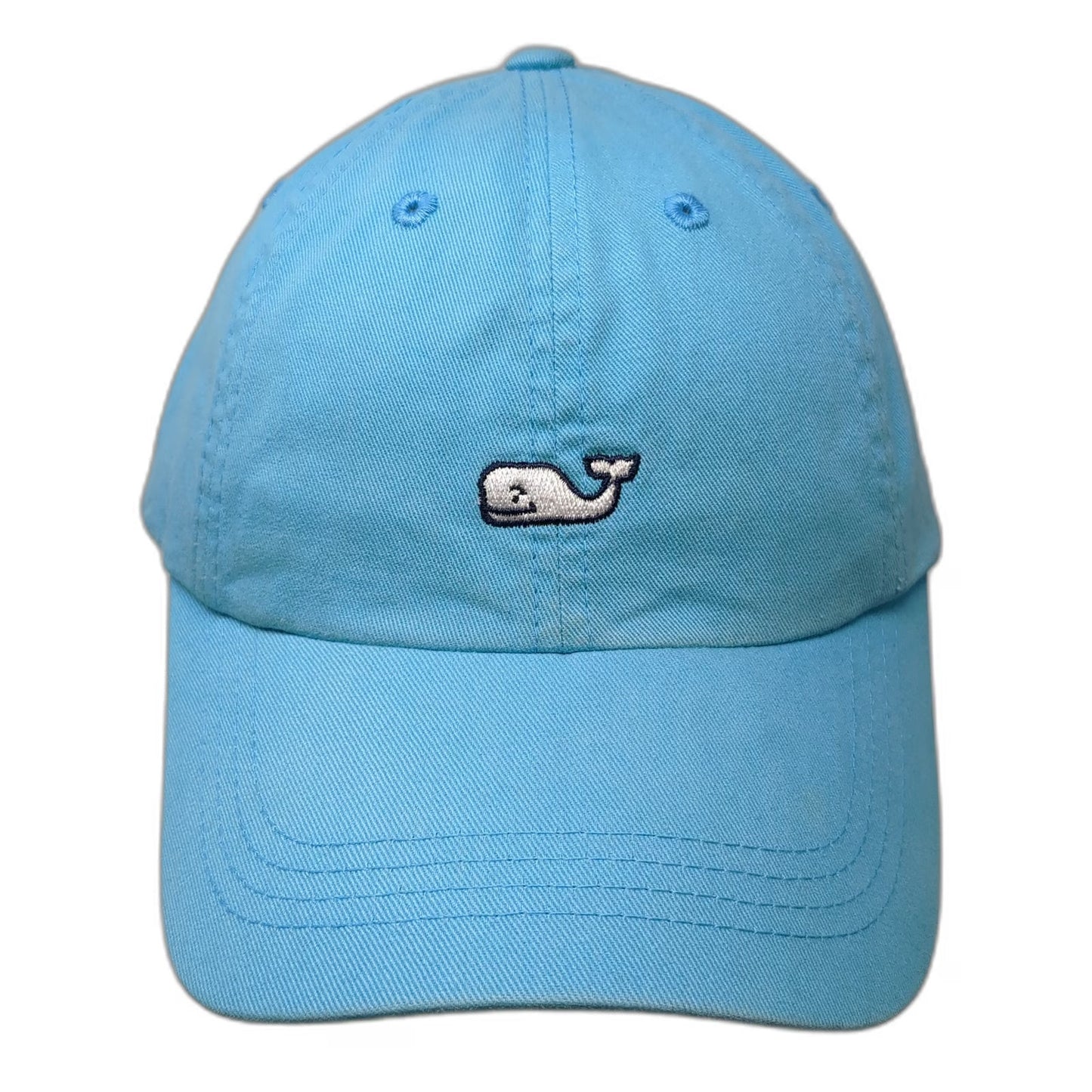 vineyard vines Baseball Cap Blue One Size Whale Logo Cotton Adjustable hat