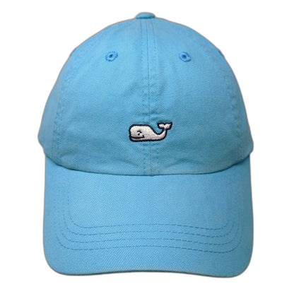 vineyard vines Baseball Cap Blue One Size Whale Logo Cotton Adjustable hat