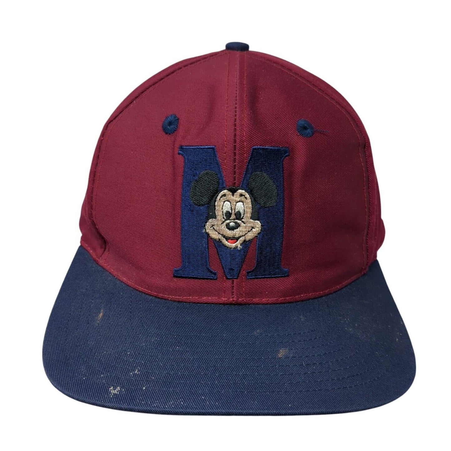 Mickey Mouse Snapback Hat Multi One Size Colorblock Goofy's Hat Co.