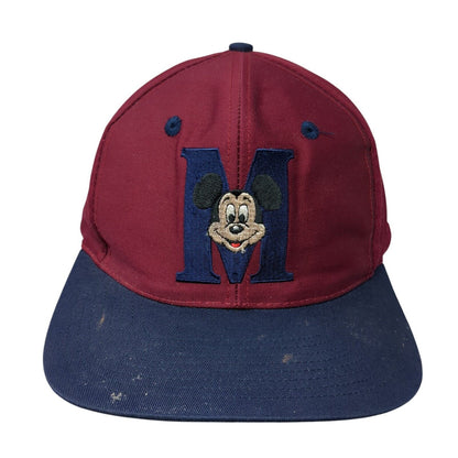 Mickey Mouse Snapback Hat Multi One Size Colorblock Goofy's Hat Co.