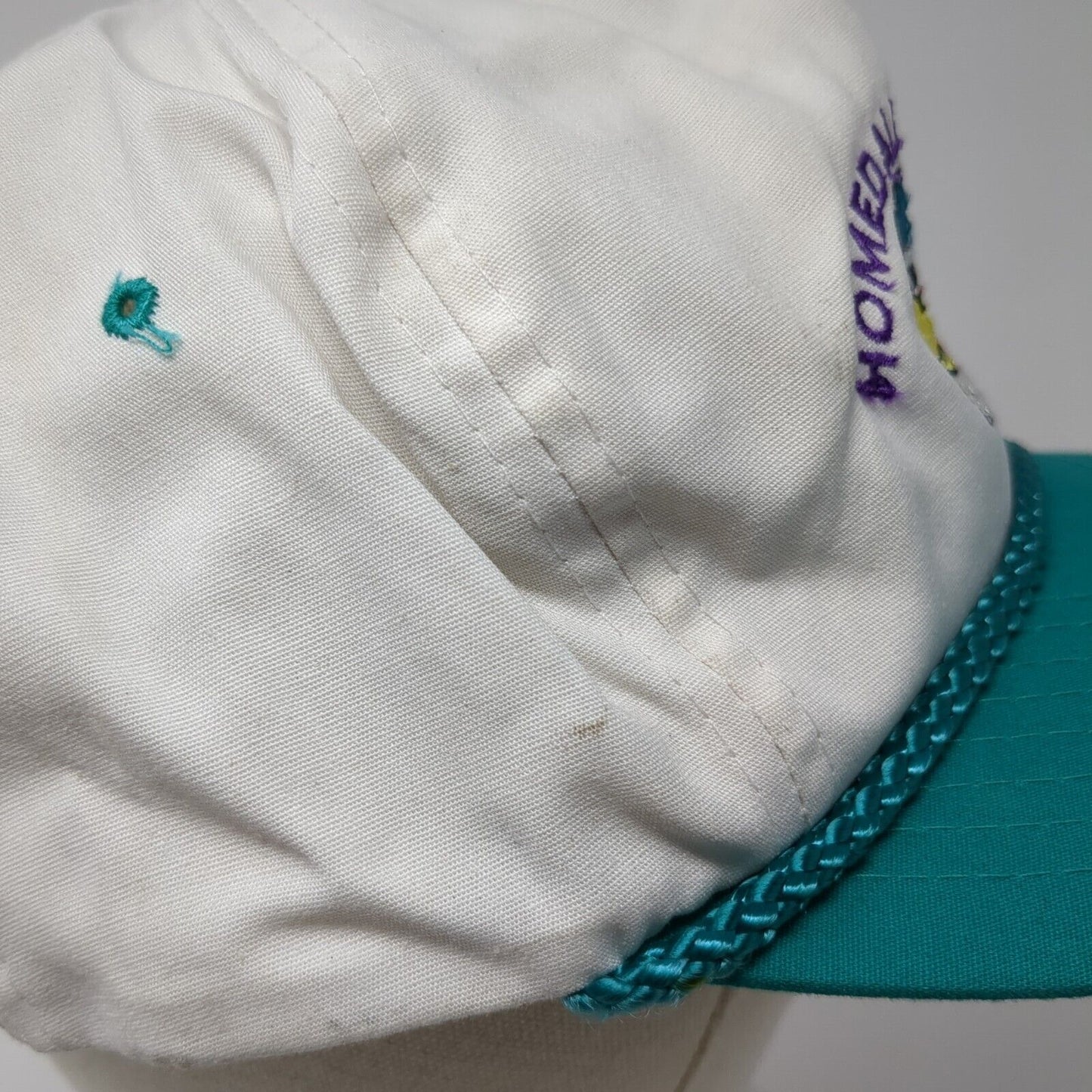 Homedale Drive-In Rope Trucker Snapback Hat Multicolor Embroidered Logo