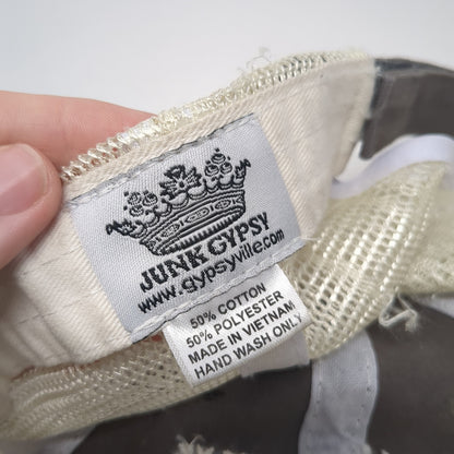 One And Only Rebel Child Strapback Trucker Hat Gray One Size Junk Gypsy