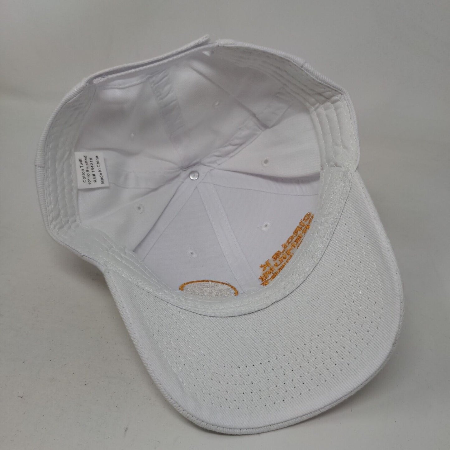 Circle K Premium Our Best Fuel Strapback Hat White One Size Embroidered