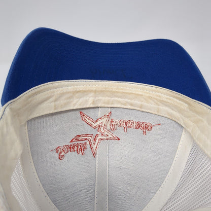 South Orlando Snapback Trucker Hat Blue OS Adjustable Mesh Back Pacific Headwear